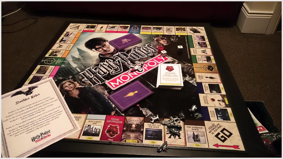 The Harry Potter Monopoly Edition by Tim McKinstry