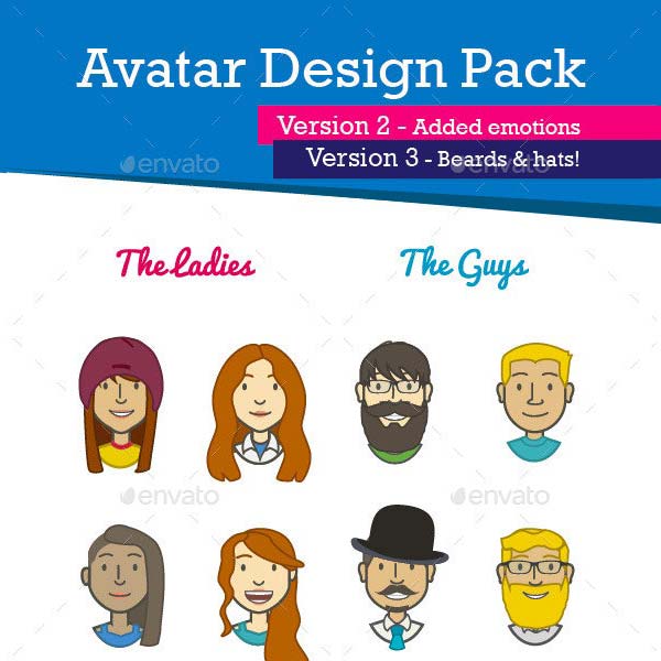 Avatar design pack