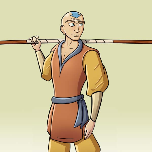 Monk character design